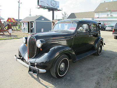 Plymouth : Other black 1938 plymouth with small block motor and procharger
