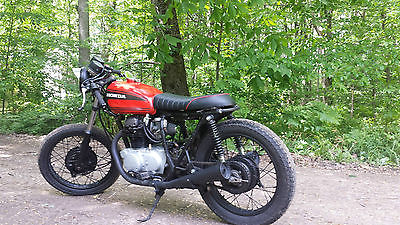 Honda : CL 1975 honda cl 360 cafe racer