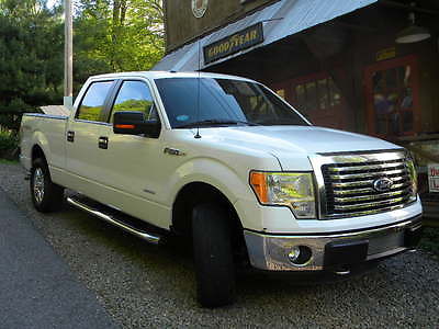 Ford : F-150 XL MR 130 2011 f 150 crew cab xlt 4 x 4 6 1 2 bed eco boost optional bed topper