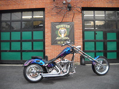 Other Makes : HELL BOUND STEEL WICKED CHOPPER   2004 hell bound steel motorcycles wicked chopper softail 117 s s motor 6 speed
