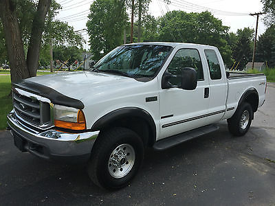 Ford : F-250 XLT Extended Cab Pickup 3-Door 1999 ford f 250 super duty 7.3 diesel 4 x 4 ext cab spotless no rust automatic