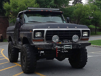 Ford : Bronco XLT 1979 ford bronco rebuilt 460 ci 7.5 ltr dana 60 on 38 s street and offroader