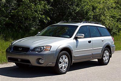 Subaru : Outback Limited Wagon 4-Door 2005 subaru outback wagon all wheel drive w leather interior panoramic roof