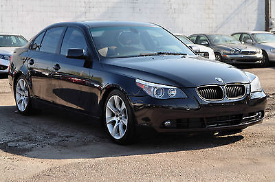 BMW : 5-Series 550i Only 88K Rare! 6 Speed Manual V8 Like New Sport Package 20 way Seats E60 M5 08