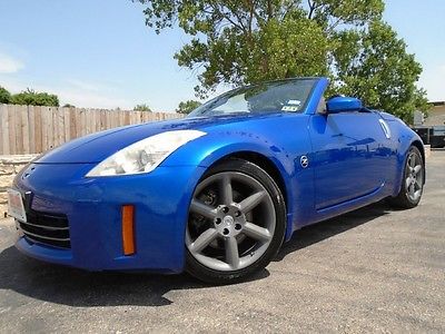 Nissan : 350Z Enthusiast 6 Speed 06 350 z enthusiast 6 speed convertible v 6 power seats 79 k cd homelink great mpg