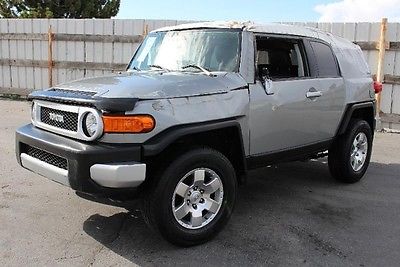 Toyota : FJ Cruiser 4WD 2010 toyota fj cruiser 4 wd repairable salvage wrecked damaged project rebuilder