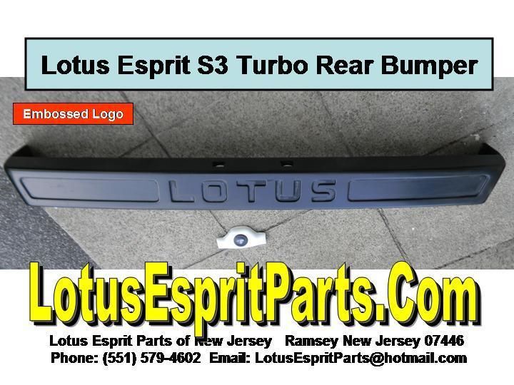 Lotus Esprit S3 Turbo Rear Bumper, 0