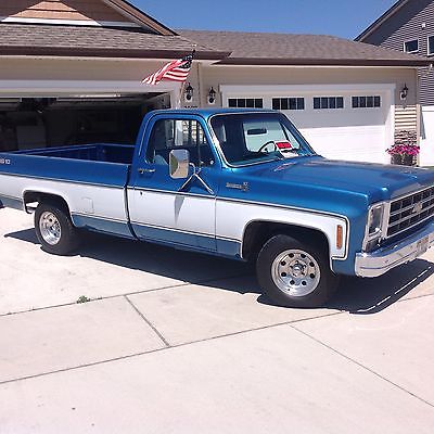 Chevrolet : C-10 standard cab w-sliding rear window 1979 chevrolet c 10 bonanza long bed