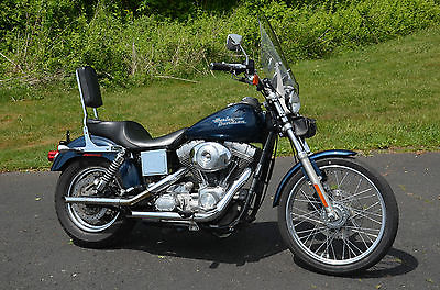 Harley-Davidson : Dyna 2002 harley davidson dyna superglide super glide fxd stage 1 pipes low miles