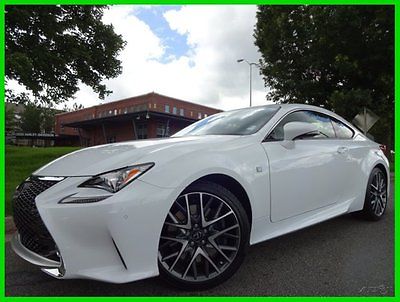Lexus : Other F SPORT RED LEATHER 1 OWNER CLEAN CARFAX! 3.5 l f sport pkg navigation moon roof intuitive parking 19 f sport wheels