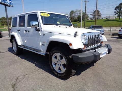 2011 JEEP WRANGLER UNLIMITED 4 DOOR SUV