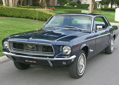 Ford : Mustang COUPE - V-8 -  A/C RESTORED  READY TO DRIVE - 289 V8  A/C - 1966 Ford Mustang Coupe - 64K MILES
