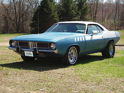 Plymouth : Barracuda Barracuda 1974 plymouth barracuda numbers matching b 5 blue