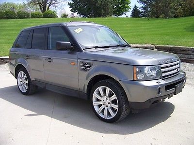 Land Rover : Range Rover Sport Supercharged Sport Utility 4-Door 2007 land rover range rover sport supercharged leather loaded dual dvd
