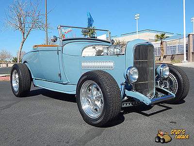 Ford : Model A Roadster w/Removable Soft Top 1929 ford a roadster brookville steel so cal 350 v 8 offy tri power currie 9