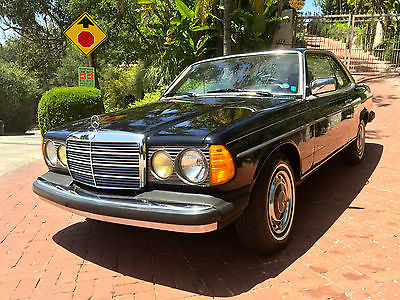 Mercedes-Benz : 300-Series 300CD 1982 mercedes 300 cd coupe turbo diesel 98 000 documented miles as new condition