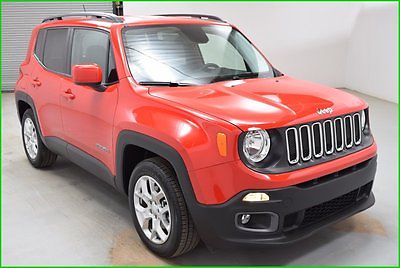 Jeep : Other Latitude 2.4L I4 Gas FWD SUV - Navigation! NAV Back-Up Cam UConnect 6.5in Heated Front Seats 2015 Jeep Renegade Latitude