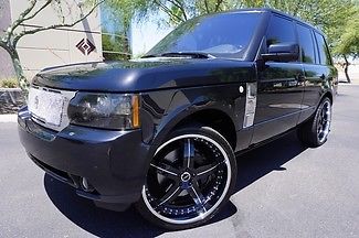 Land Rover : Range Rover SC Supercharged Full Size Strut Package LOW MILES! 12 sumatra black range rover 1 clean carfax only 16 k miles like 2010 2011 2013