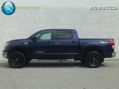 Toyota : Tundra SR5 TRD 4X4 Running Boards Crew Max XD Wheels Tow Pkg Bed Liner Clean Carfax