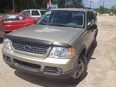 Ford : Explorer XLT Sport Utility 4-Door 2003 ford explorer xlt 4 dr 4 x 4 gold w third row seating