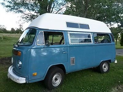 Volkswagen : Bus/Vanagon camper 1973 vw bus original paint