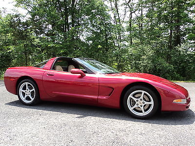 Chevrolet : Corvette BOSE*HUD*2 KEYS,BOOKS, WARRANTY,$21500/OFFER GORGEOUS C5 COUPE*AUTO*HUD*BOSE*MAGNETIC RED/TAN LEATHER*$21500/MAKE AN OFFER