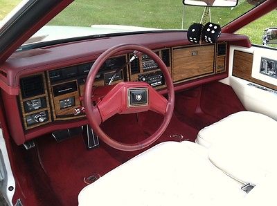 Cadillac : Eldorado Biarritz Convertible 2-Door 1985 cadillac eldorado biarritz convertible 2 door 4.1 l