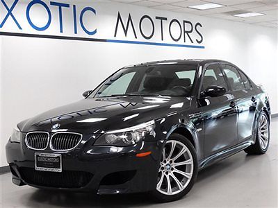 BMW : M5 Base Sedan 4-Door 2008 bmw m 5 v 10 smg nav hud a c heated sts comfort access shades 500 hp msrp 100 k