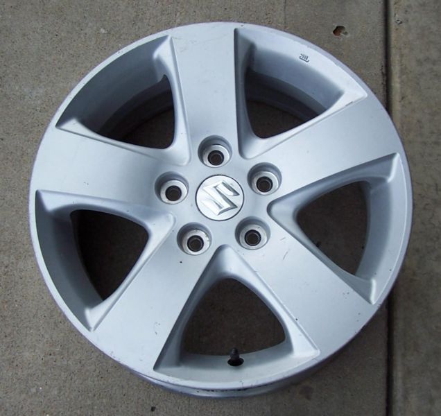 2006 Grand Vitara Aluminum Alloy Wheel/Rim 16x6.5~5x4.5 Bolt Pattern, 0