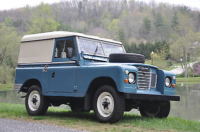 Land Rover : Other base model 1978 landrover series iii short wheel base 2.25 diesel van body