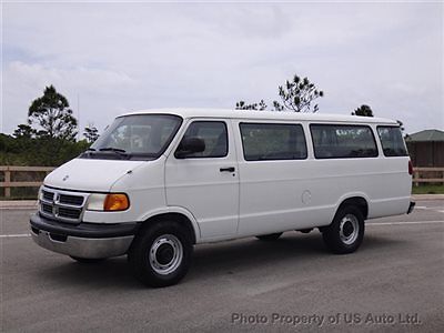 Dodge : Other Pickups 3500 Passenger Van 1998 dodge 3500 ram 11 passenger van 5.2 l v 8 florida police transport vehicle