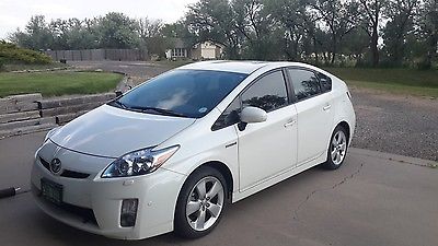 Toyota : Prius Five 2010 toyota prius five origional owner immaculate blizzard pearl paint