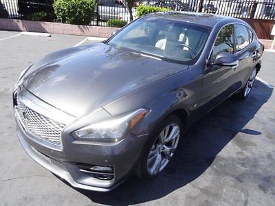 Infiniti : Q70 3.7 2015 infiniti q 70 s 3.7 rebuilder project salvage wrecked fixable repairable save