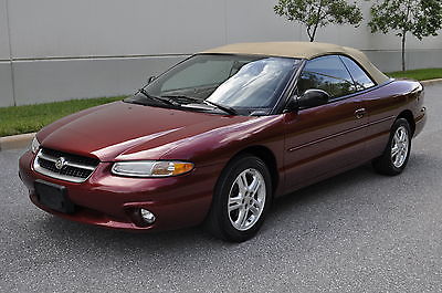 Chrysler : Sebring JXI Convertible 1996 1997 1998 1999 2000 2001 chrysler sebring jxi convertible only 18 k miles