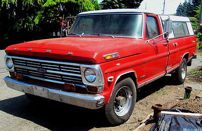 Ford : F-250 1968 ford 250 ranger style side pick up