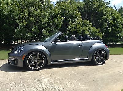 Volkswagen : Beetle-New Turbo Convertible Awesome 2013 Turbo Convertible with Low Miles, Tuned and Tastefully Customized