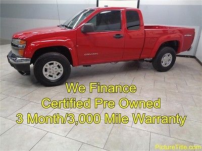 GMC : Canyon SLE Z71 05 gmc canyon z 71 4 door off road 1 owner carfax certified warranty we finance