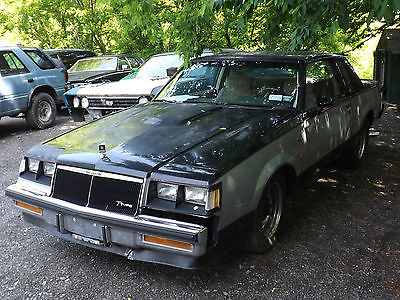 Buick : Regal T-Type 1984 buick regal t type wh 1 designer series 3.8 turbo non integrated runs drives