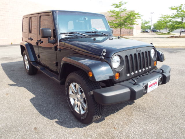 Jeep : Wrangler SAHARA UNLIM 2013 jeep wrangler sahara unlimited jk 4 x 4 3.6 l auto hard top premium wheels