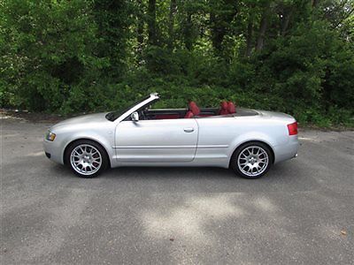 Audi : S4 Cabriolet 2006 audi s 4 convertible quattro we finance one owner clean car fax 40 k miles