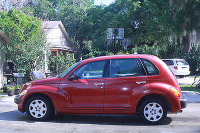Chrysler : PT Cruiser Base Wagon 4-Door Red 2002 Chrysler PT Cruiser 4cyl, 5-speed Manual Transmission, Runs Great!