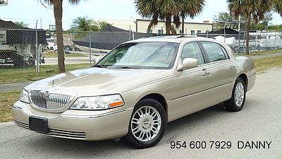 Lincoln : Town Car LIMITED 48K ACT MILES 2007 lincoln town car signature limited 48 k act miles moon rf heated seats
