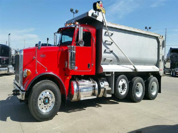 Peterbilt 367 tri-axle dump truck for sale