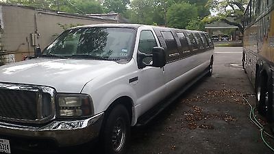 Ford : Excursion 200 Inch Stretch Limousine 2002 ford excursion xlt sport utility 4 door 6.8 l 25 passenger limo