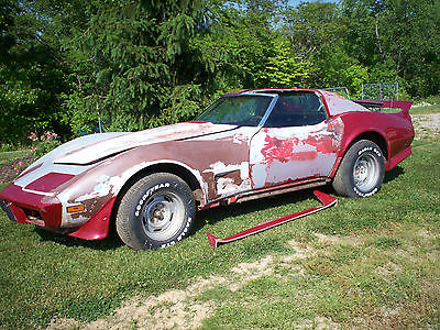 Chevrolet : Corvette NONE 1976 corvette t tops project car great way to get started