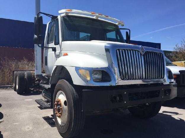 International 7400 cab chassis truck for sale