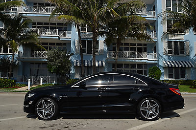 Mercedes-Benz : CLS-Class AMG 2012 mercdes benz cls 63 amg black black warranty clean carfax loaded car