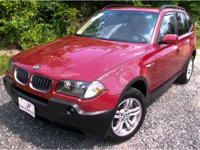 BMW : X3 X3 4dr AWD 05 bmw x 3 3.0 only 69 k miles 65 pics pano roof heated seats beautiful condition