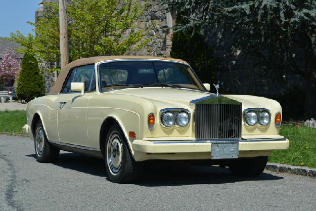 1991 Rolls Royce Corniche for: $56500