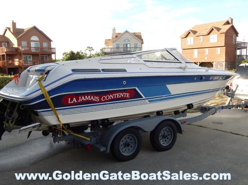 1989, 22' SEA RAY 22 PACHANGA with 2001 EZLoader Trailer Included